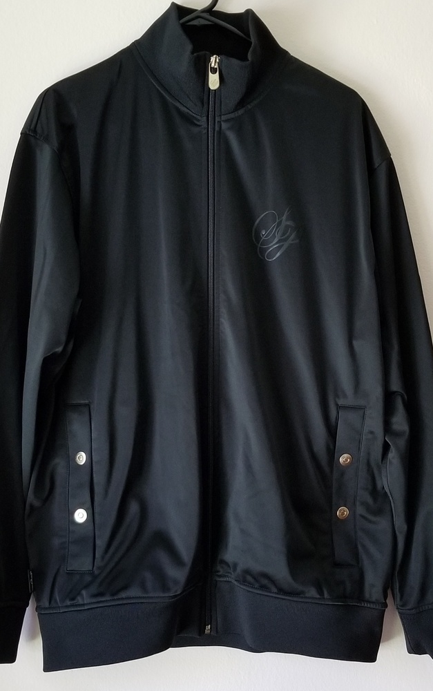 Sean john black jacket size XL 100% polyester